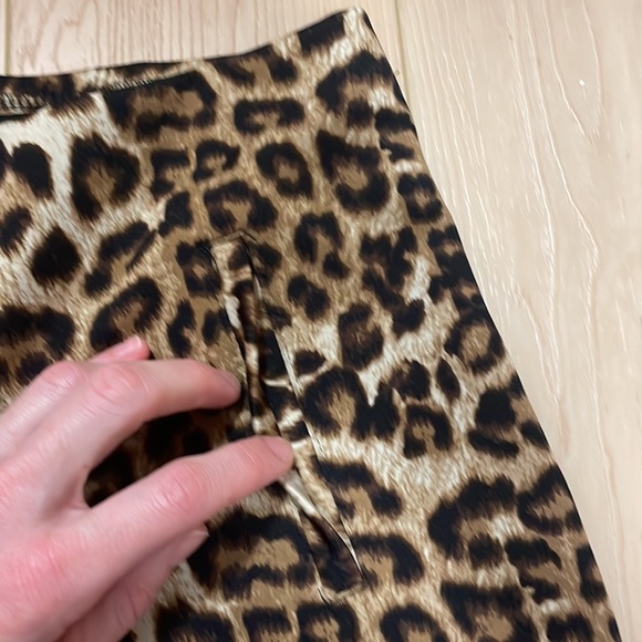 Joseph Ribkoff Pull On Stretch Pant, Style 193552, Leopard Print, sz 16 - Picture 8 of 14